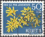 Obrázek k výrobku 16823 - 1959, Švýcarsko, 0691, Pro Juventute: Zahradní květiny - Lathyrus odoratus ⊙