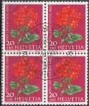 Obrázek k výrobku 16911 - 1963, Švýcarsko, 0787x, Pro Juventute: Zahradní květiny - Chrysanthemum maximus ⊙