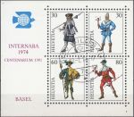 Obrázek k výrobku 17003 - 1974, Švýcarsko, A022, Mezinárodní výstava poštovních známek INTERNABA 1974, Basilej ⊙