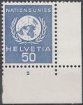 Obrázek k výrobku 17373 - 1959, Švýcarsko, 30, Emblém OSN ∗∗