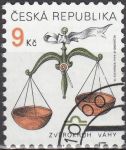 Obrázek k výrobku 17544 - 1999, Česko, 0218, Výplatní známka: Znamení zvěrokruhu ⊙ ⊕