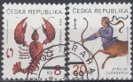 Obrázek k výrobku 17660 - 1998, Česko, 0200/0201, Výplatní známky: Znamení zvěrokruhu ⊙ 