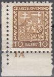 Obrázek k výrobku 17942 - 1929, ČSR I, 0250DČ, Výplatní známka: Státní znak ∗∗