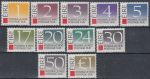 Obrázek k výrobku 18584 - 1980, Irsko, DL25/31,Doplatní známky: Číslice a ornament ∗∗