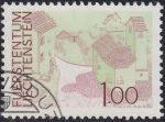 Obrázek k výrobku 19019 - 1972, Lichtenštejnsko, 0575, Výplatní známka: Krajiny - Schaanerwald ⊙