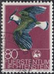 Obrázek k výrobku 19195 - 1976, Lichtenštejnsko, 0647, Světová ochrana přírody: Vanellus vanellus ⊙