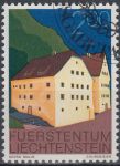 Obrázek k výrobku 19452 - 1978, Lichtenštejnsko, 0702, Výplatní známka: Stavení - Hudební škola Rheinbergerhaus, Vaduz ⊙