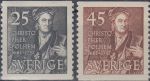 Obrázek k výrobku 20468 - 1951, Švédsko, 0356A/0360A, Výplatní známky: Král Gustav VI. Adolf ∗∗ 