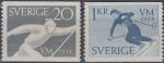 Obrázek k výrobku 20481 - 1953, Švédsko, 0383A/0384A, 700 let Stockholmu ∗∗ 