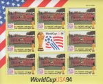 Obrázek k výrobku 20793 - 1994, Svatovincentské Grenadiny, PL2809, Kvalifikované týmy na Mistrovství světa ve fotbale, USA - Německo ∗∗
