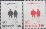 Obrázek k výrobku 21484 - 1977, Švédsko, 0972/0973, NORDEN: Ochrana životního prostředí ∗∗