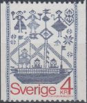 Obrázek k výrobku 21571 - 1978, Švédsko, 1037, Výplatní známka: 350 let Státní vyměřovací instituce ∗∗