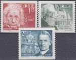 Obrázek k výrobku 21657 - 1979, Švédsko, 1093/1095, Nositelé Nobelovy ceny za rok 1919 ∗∗