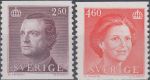 Obrázek k výrobku 21926 - 1985, Švédsko, 1319/1321, Výplatní známky: Král Karel XVI. Gustaf, královna Silvie ∗∗