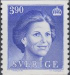 Obrázek k výrobku 22561 - 1989, Švédsko, 1534, Výplatní známka: Král Karel XVI. Gustaf ∗∗