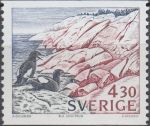 Obrázek k výrobku 22566 - 1990, Švédsko, 1584, Výplatní známka: Příroda - Národní parky - Muddus ∗∗