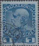 Obrázek k výrobku 22971 - 1908, Rakouská pošta v Levantě, 53, 60. výročí vlády císaře Františka Josefa ⊙