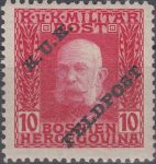 Obrázek k výrobku 23050 - 1908, Rakouská pošta v Levantě, DL06b, Doplatní známka ∗