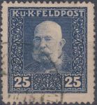Obrázek k výrobku 23075 - 1915/1917, Rakousko (Polní pošta), 30A, Výplatní známka: František Josef ⊙