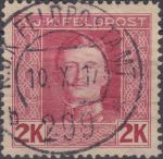 Obrázek k výrobku 23093 - 1917/1918, Rakousko (Polní pošta), 65A, Výplatní známka: Císař Karel I. ⊙