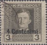 Obrázek k výrobku 23103 - 1918, Rakousko (Polní pošta v Itálii), 02, Výplatní známka ⊙