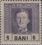 Obrázek k výrobku 23108 - 1917, Rakousko (Polní pošta v Rumunsku), 13, Výplatní známka: Císař Karel I. ∗