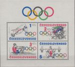 Obrázek k výrobku 23829 - 1984, ČSR II, A2667C, Sport - Olympijské hnutí ∗∗
