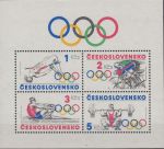 Obrázek k výrobku 23832 - 1984, ČSR II, A2667F, Sport - Olympijské hnutí ∗∗