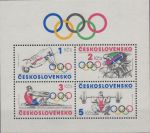 Obrázek k výrobku 23833 - 1984, ČSR II, A2667G, Sport - Olympijské hnutí ∗∗