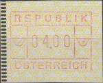 Obrázek k výrobku 24373 - 1983, Rakousko, AT01, Automatová známka: Poštovní trubka ∗∗ 6