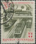 Obrázek k výrobku 24926 - 1961, Rakousko, 1085, Letecká pošta-Výstava poštovních známek LUPOSTA 1961, Vídeň ⊙