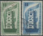 Obrázek k výrobku 28070 - 1956, Belgie, 1043/1044, EUROPA ⊙