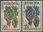 Obrázek k výrobku 28077 - 1957, Bundes, 0268/0269, EUROPA ⊙
