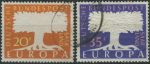 Obrázek k výrobku 28081 - 1957, Bundes, 0268/0269, EUROPA ⊙