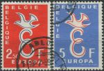 Obrázek k výrobku 28083 - 1957, Belgie, 1070/1071, EUROPA ⊙