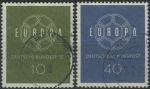 Obrázek k výrobku 28091 - 1958, Bundes, 0295/0296, EUROPA ⊙