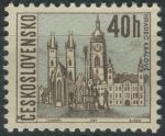 Obrázek k výrobku 28812 - 1966, ČSR II, 1563/1566, Výplatní známky: Československá města (III) ∗∗