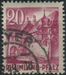 Obrázek k výrobku 29390 - 1948, Francouzská okupační zóna (Porýní Falc), 37, Výplatní známka: Obrázky z Porýní-Falc (III): Vinařka ⊙