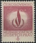 Obrázek k výrobku 29640 - 1968, ČSR II, 1655, Propagace 50. výročí Československa ∗∗