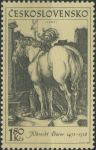 Obrázek k výrobku 29818 - 1969, ČSR II, 1762, Jezdectví na starých rytinách: V. Hollar - Don Goncalo Ferandes ∗∗