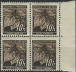 Obrázek k výrobku 30196 - 1939, Protektorát, 021DV, Výplatní známka : Lipové listy (hlubotisk) ∗∗ ⊞ r