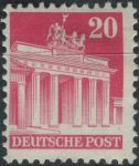 Obrázek k výrobku 30767 - 1948, Americká a Britská okupační zóna, 078wg, Výplatní známka: Stavby - Römer, Frankfurt nad Mohanem ∗∗