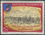Obrázek k výrobku 30783 - 1989, Rakousko, 1958, 150 let lodní dopravy po Trauensee ∗∗