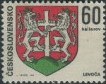 Obrázek k výrobku 30801 - 1971, ČSR II, 1886, Znaky československých měst: Žilina ∗∗