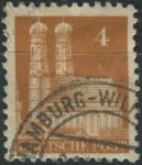 Obrázek k výrobku 30931 - 1948, Americká a Britská okupační zóna, 073wgWF, Výplatní známka: Stavby - Römer, Frankfurt nad Mohanem ⊙