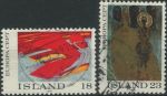 Obrázek k výrobku 31243 - 1974, Island, 0489/0490, EUROPA: Sochy ⊙