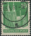 Obrázek k výrobku 31255 - 1951, Americká a Britská okupační zóna, 077eg, Výplatní známka: Stavby - Fauenkirche, Mnichov ⊙