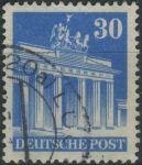 Obrázek k výrobku 31260 - 1949, Americká a Britská okupační zóna, 087eg, Výplatní známka: Stavby - Kolínský Dóm ⊙