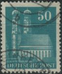 Obrázek k výrobku 31261 - 1950, Americká a Britská okupační zóna, 089eg, Výplatní známka: Stavby - Braniborská brána, Berlín ⊙