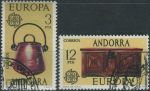 Obrázek k výrobku 31554 - 1975, Andorra (Španělská pošta), 0096/0097, EUROPA: Obrazy ⊙
